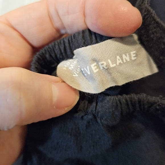 Everlane black cotton strappy sundress - Picture 3 of 6